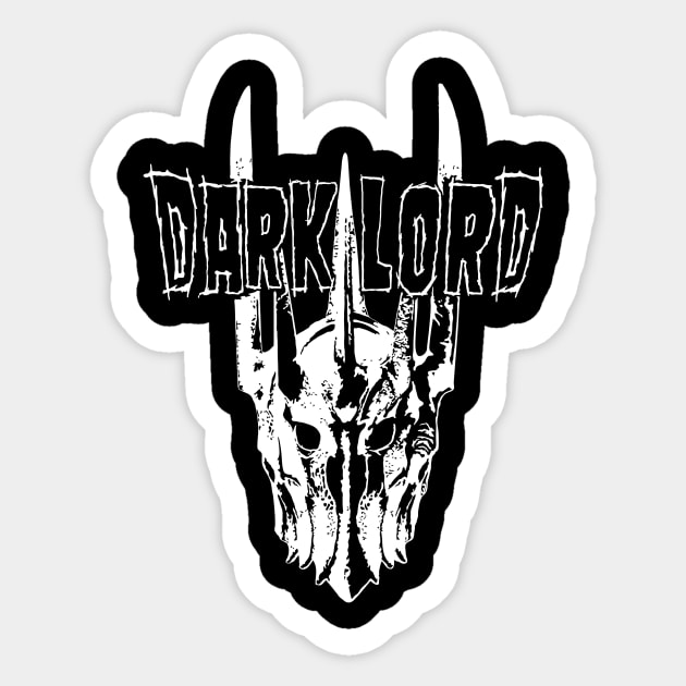 Dark Lord Sticker by demonigote